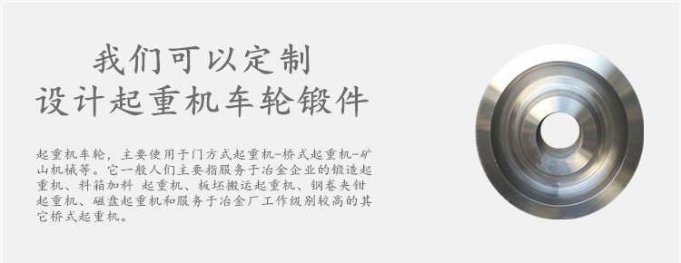 定制起重機(jī)車(chē)輪